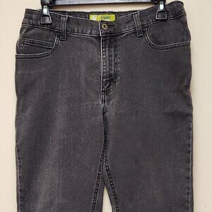 Lee Sport Straight Flex Denim Jeans Adjustable Waist 14H Husky